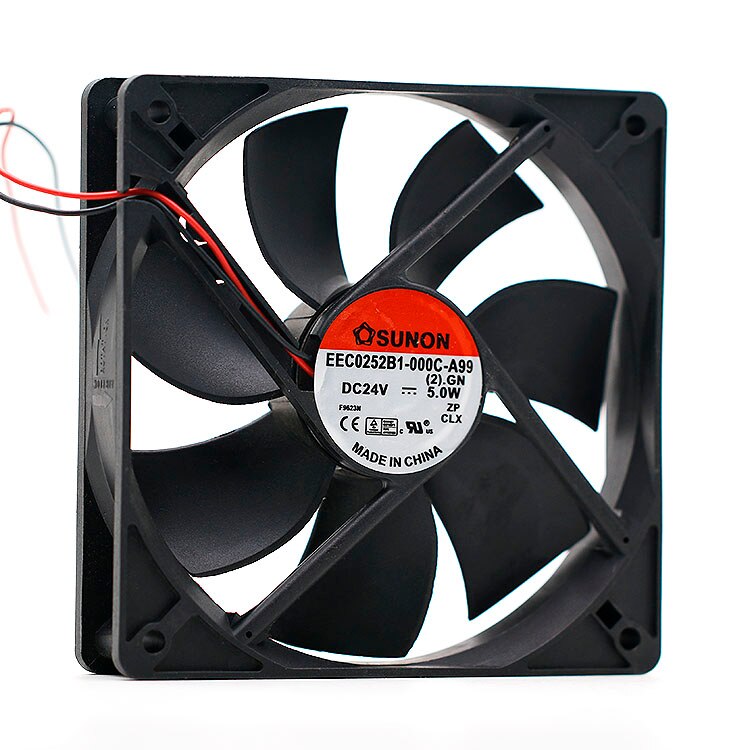 SUNON EEC0252B1-000C-A99 120x120x25mm 24V DC Axial Cooling Fan