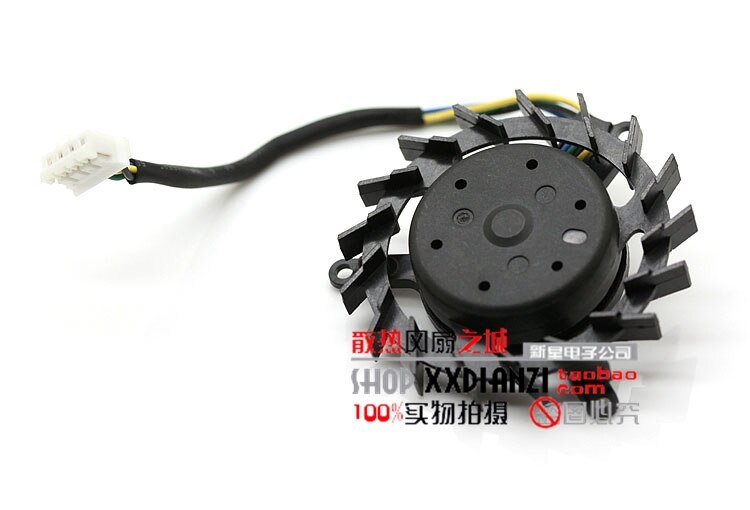 Delta BFB04512HHA 45x45x10.3mm 0.21A 4-Wire Axial Cooling Fan