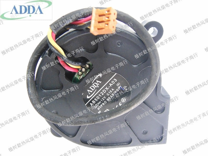 ADDA AB5012DX-A03 50x50x12mm 12V DC 0.15A Axial Cooling Fan