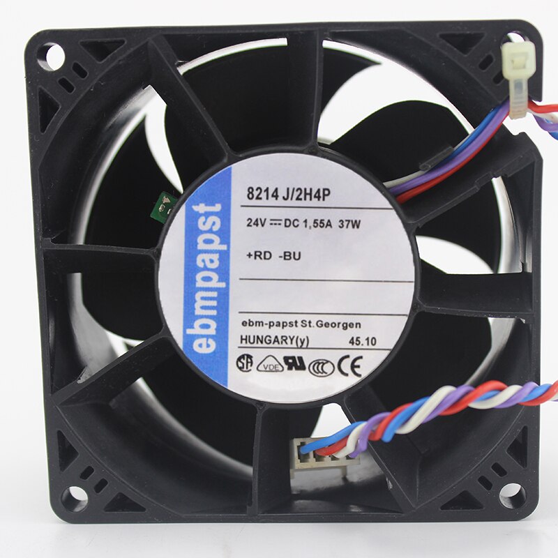 PAPST PAPST 80x80x38mm 24V DC 1.55A Axial Cooling Fan