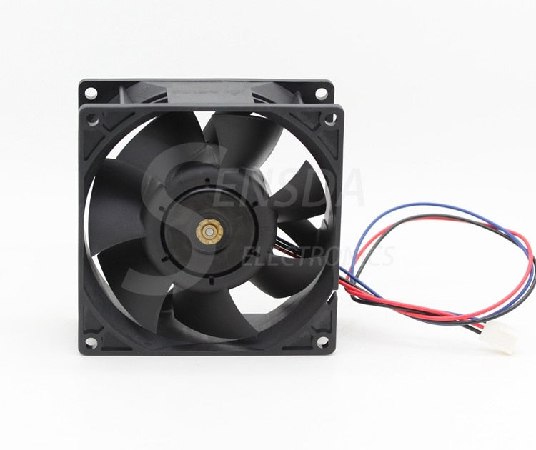 Delta AFB0912UHE-AF00 92x92x38mm 12V DC 2.50A 3-Wire Axial Cooling Fan