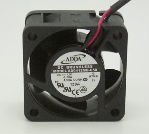 ADDA AD0412MB-C50 40x40x20mm 12V DC 0.08A Axial Cooling Fan