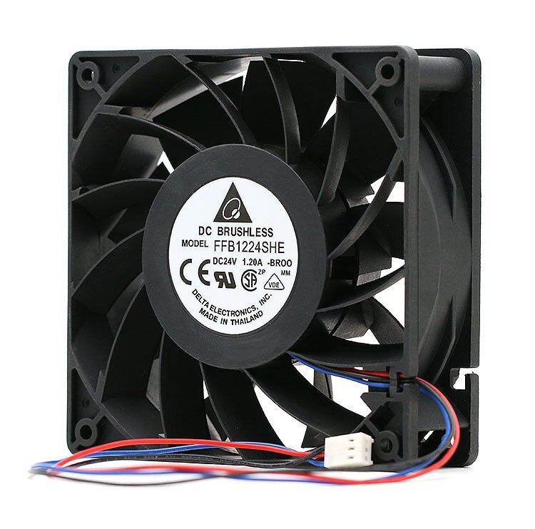 Delta FFB1224SHE 120x120x38mm Axial Cooling Fan