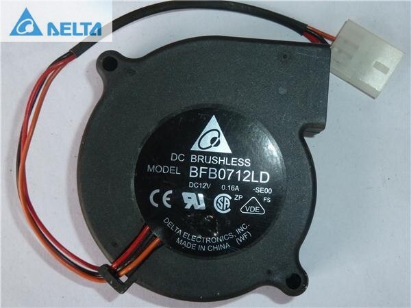 Delta BFB0712LD 70x70x20mm 12V DC 0.16A Axial Cooling Fan