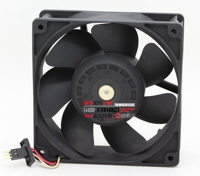 Sanyo Denki 9WF1224H1D03 120x120x38mm 24V DC 0.32A Axial Cooling Fan