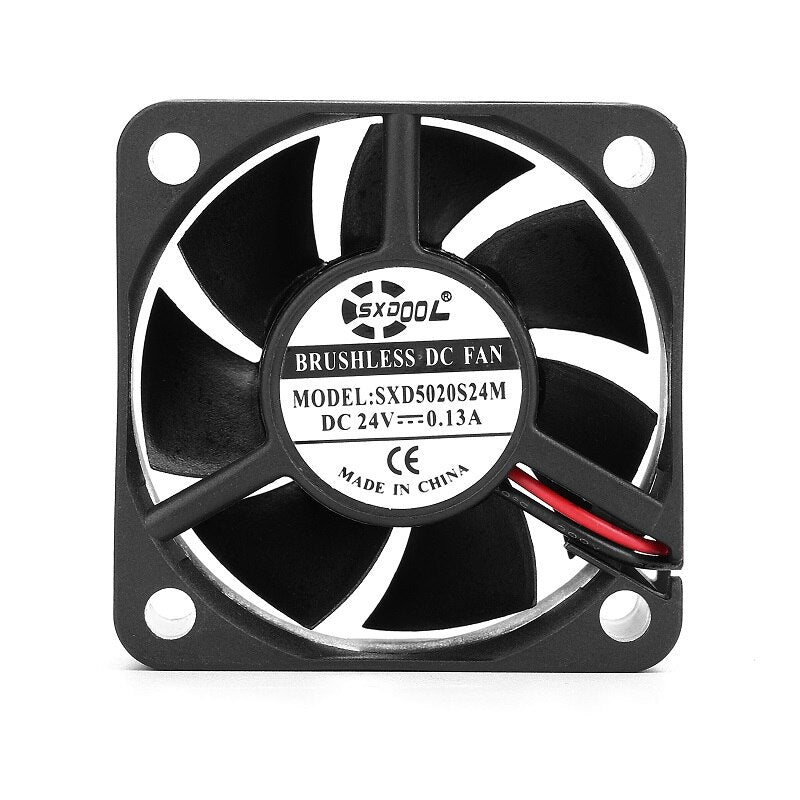 SXDOOL SXD5020S24M 12V DC 50x50x20mm Brushless Cooling Fan