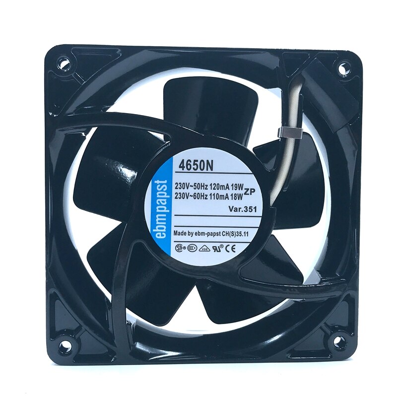 ebm-papst 4650N 230V AC 120x120x38mm AC Axial Cooling Fan