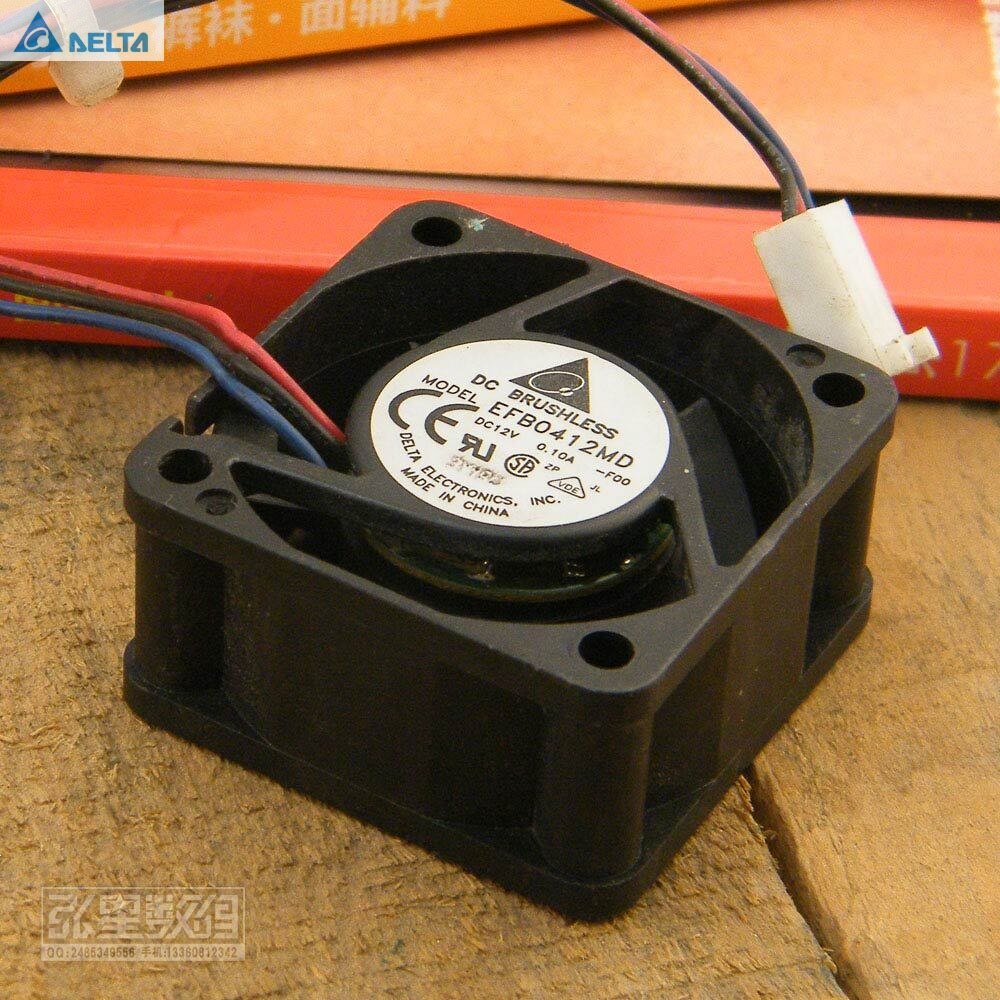 Delta EFB0412MD 40x40x20mm 12V DC 0.06A Axial Cooling Fan