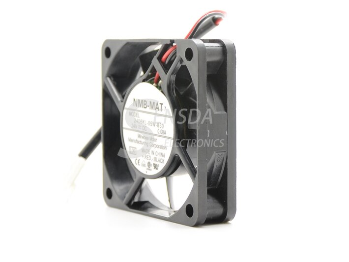 NMB 2406KL-05W-B30 60x60x15mm 24V DC 0.08A Axial Cooling Fan