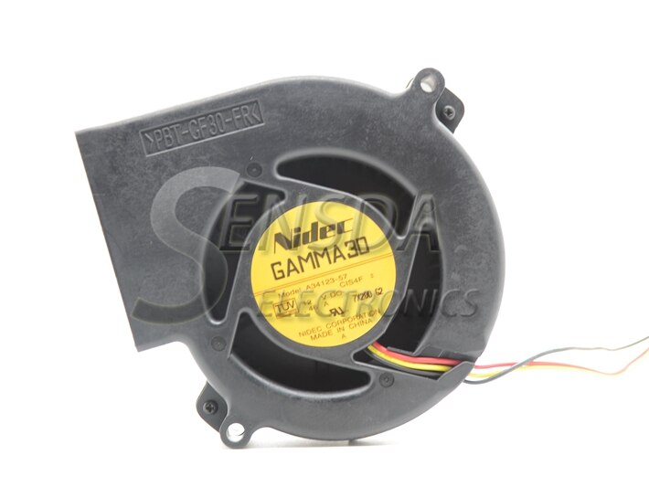 Nidec GAMMA30 34x34x12mm 12V DC 30 A Axial Cooling Fan