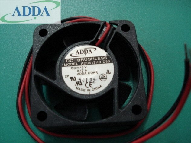 ADDA AD0412HB-D50 40x40x15mm 12V DC Industrial Cooling Fan