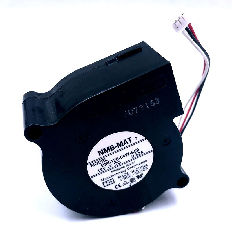 NMB BM5125-04W-B59 51x51x25mm 12V DC 0.32A Axial Cooling Fan