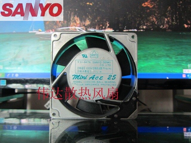 Sanyo Denki 109S096 92x92x25mm Axial Cooling Fan