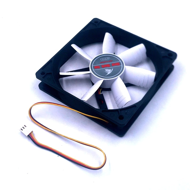 EC12025M12SA 120x120x25mm 12V DC 0.28A Axial Cooling Fan