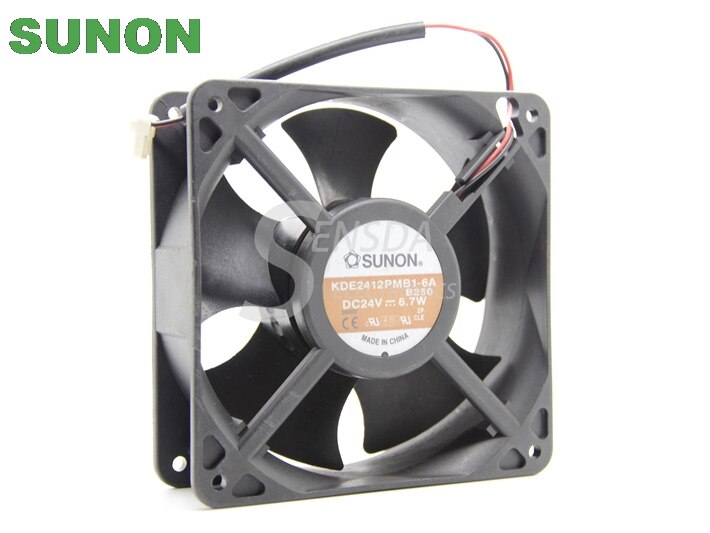 SUNON KDE2412PMB1-6A 120x120x38mm 24V DC Axial Cooling Fan