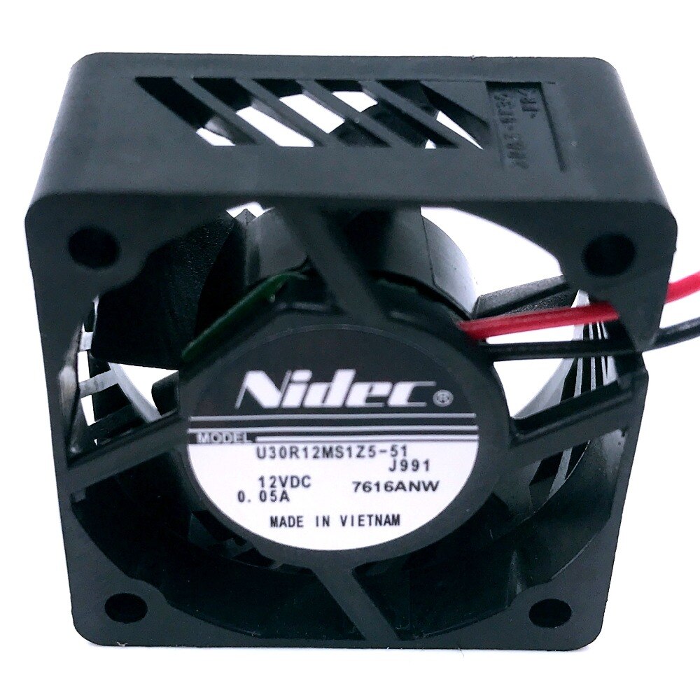 Nidec PRINTER 30x30x15mm 12V DC 0.05A Axial Cooling Fan