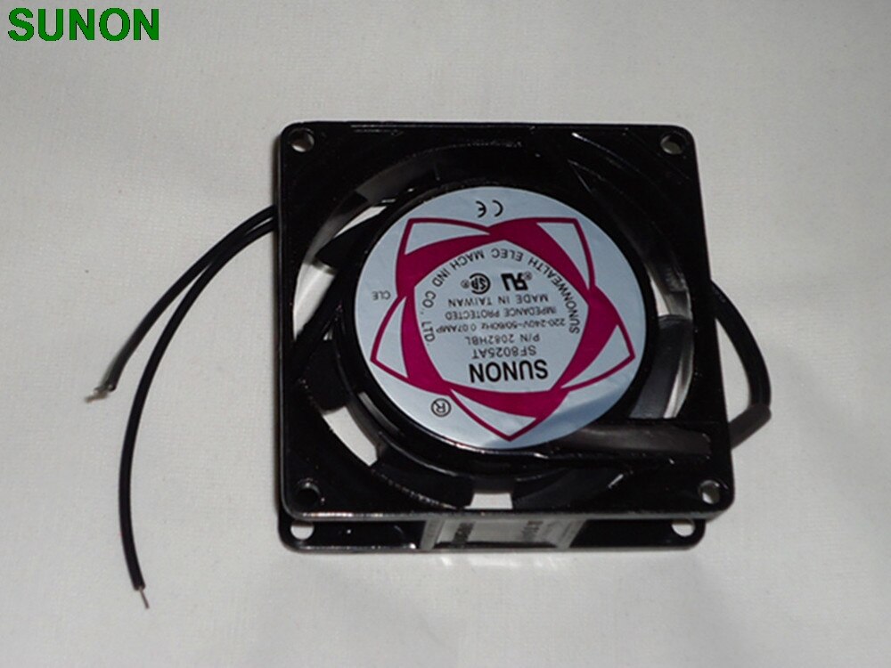 SUNON 92x92x25mm 230V AC Axial Cooling Fan