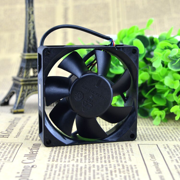 DATB0825B2S 80x80x25mm 12V DC 0.84A Axial Cooling Fan