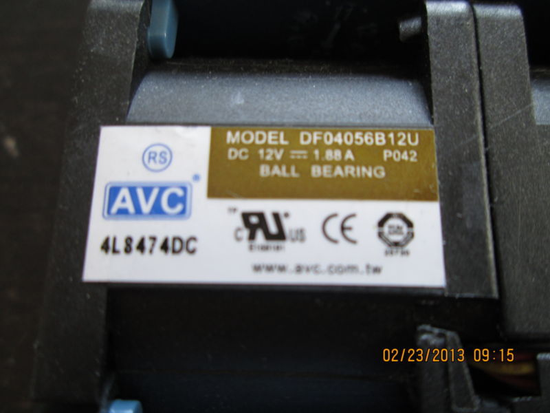 AVC DL160G5 44x44x66mm 12V DC 1.88A Axial Cooling Fan