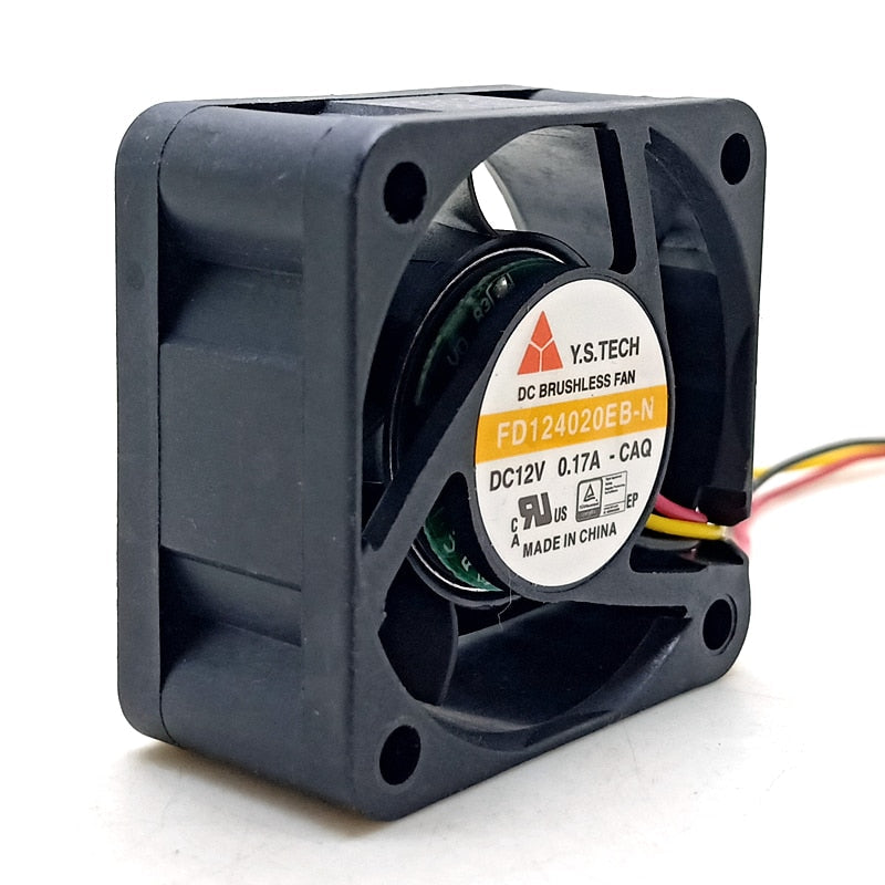FD124020EB 12V DC Axial Cooling Fan