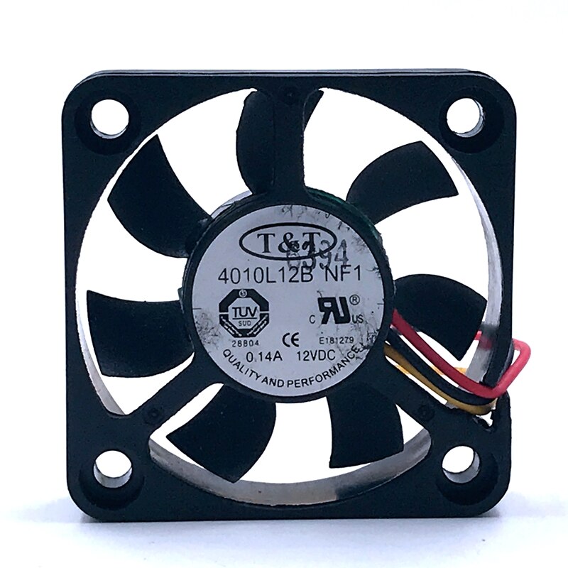 ebm-papst 4010L12B 40x40x10mm 12V DC 0.14A Axial Cooling Fan