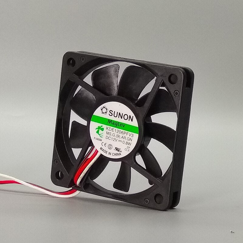 SUNON KDE1206PFV2 60x60x10mm 12V DC Axial Cooling Fan
