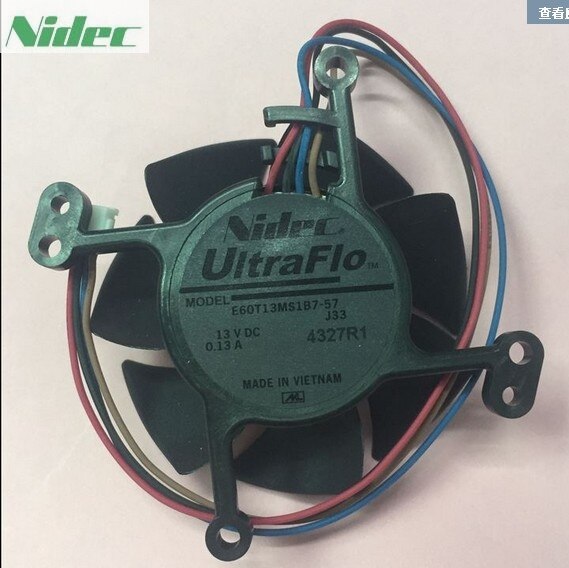 NMB 06025SS-13Q-WU 60x60x25mm 13V DC 0.22A 4-Wire GPU Fan