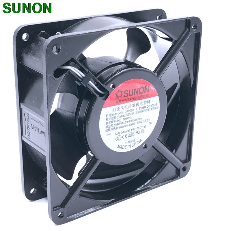 SUNON DP200A 120x120x38mm 230V AC Axial Cooling Fan