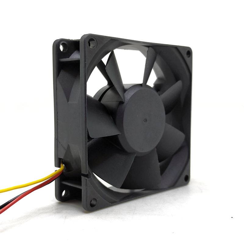 SUNON KDE1208PTV1 80x80x25mm 12V DC 3-Wire Axial Cooling Fan