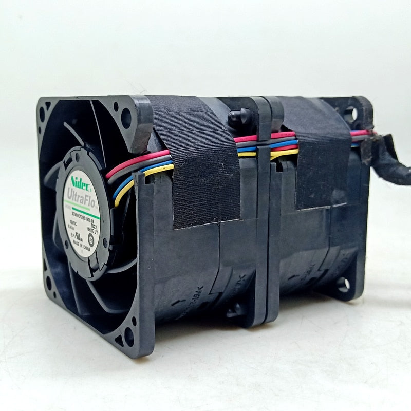 Nidec 2CV60E12BS1M3-08 60x60x76mm 12V DC 9.56A Axial Cooling Fan