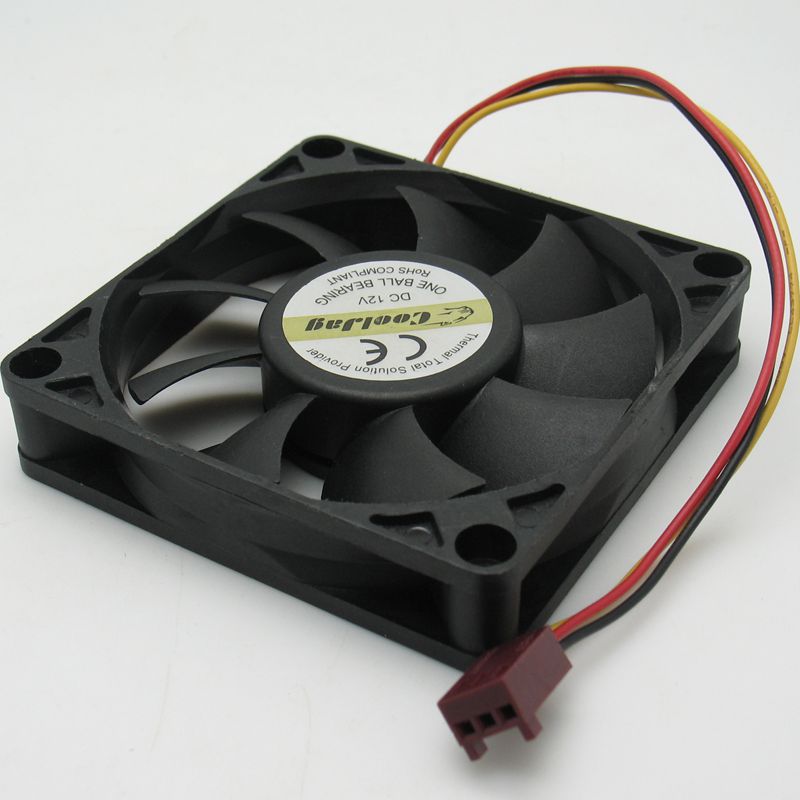 Everflow 70x70x15mm 12V DC 0.30A Axial Cooling Fan
