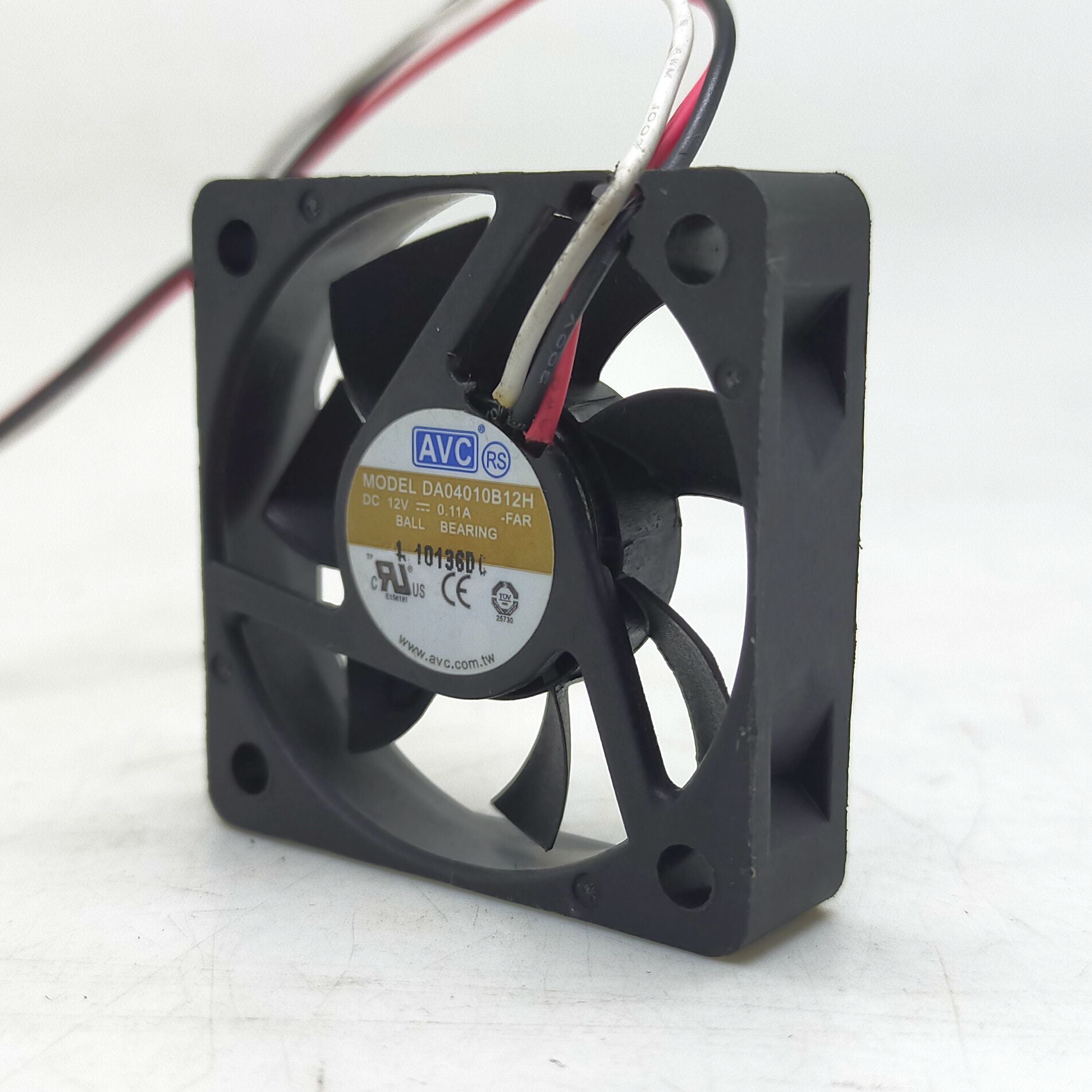 AVC DA04010B12H 40x40x10mm 12V DC Industrial Cooling Fan