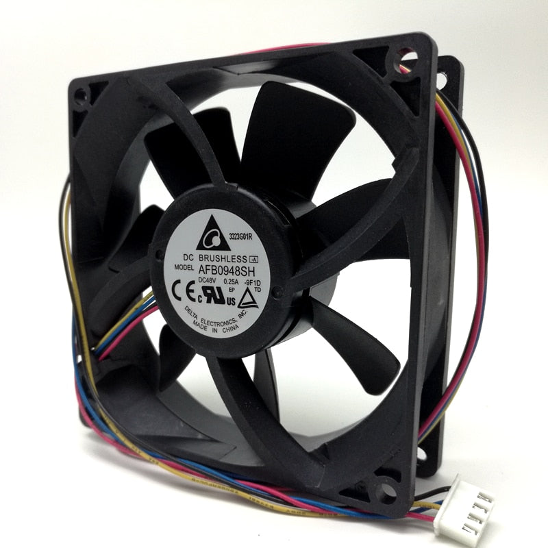 Delta AFB0948SH 92x92x25mm 48V DC Axial Cooling Fan