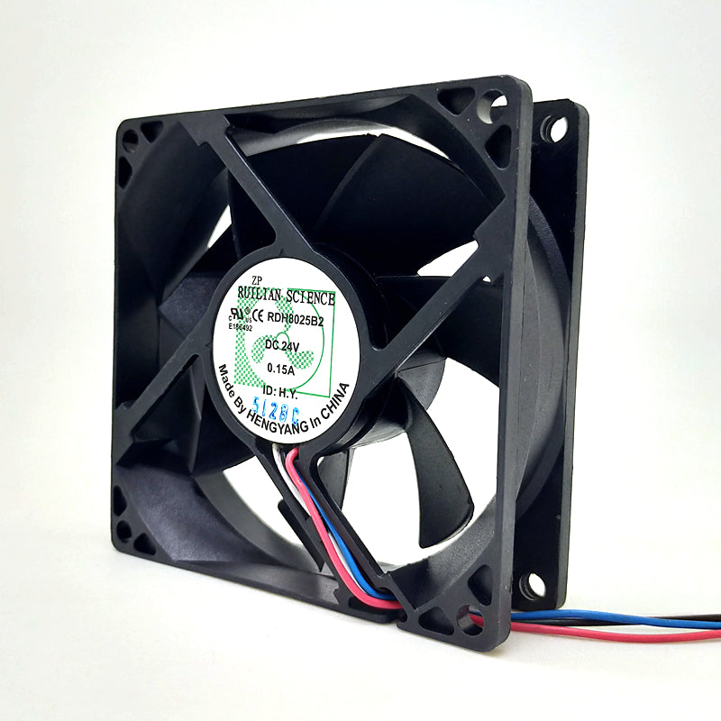 RDH8025B2 80x80x25mm 24V DC Axial Cooling Fan