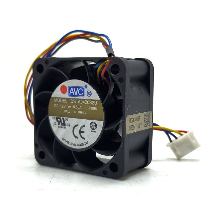 DBTA0420B2U 40x40x20mm 12V DC 4-Wire Axial Cooling Fan