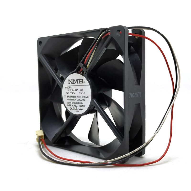 NMB 3110KL-04W-B66 12V DC 0.34A Axial Cooling Fan