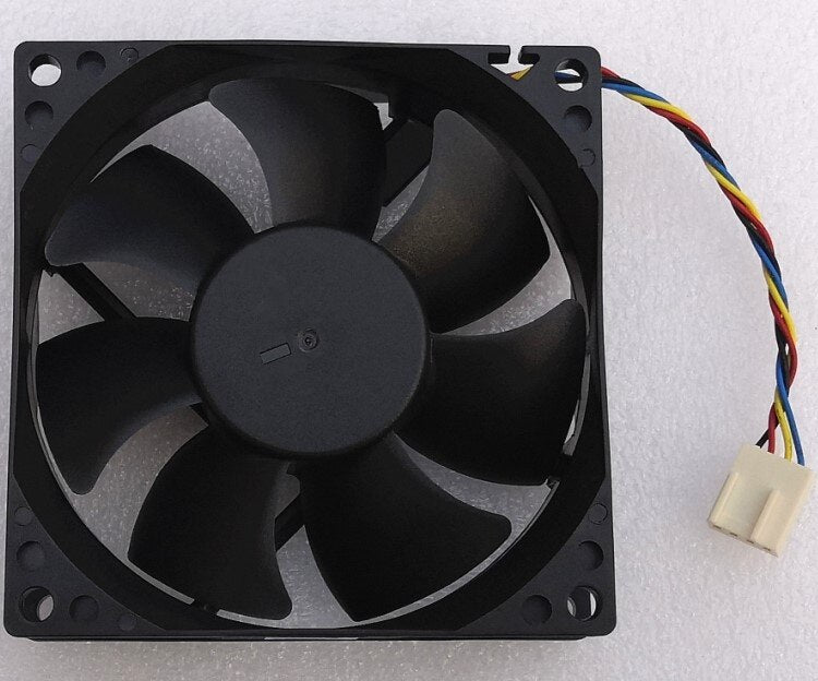 AVC DS08025R12U 80x80x25mm 12V DC 0.70A 4-Wire Axial Cooling Fan