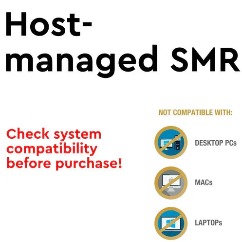 HGST Ultrastar Hs14 HSH721414ALN6M0 0F29865 14TB 7.2K RPM SATA 6Gb/s 4Kn Host Managed SMR 3.5in Refurbished HDD