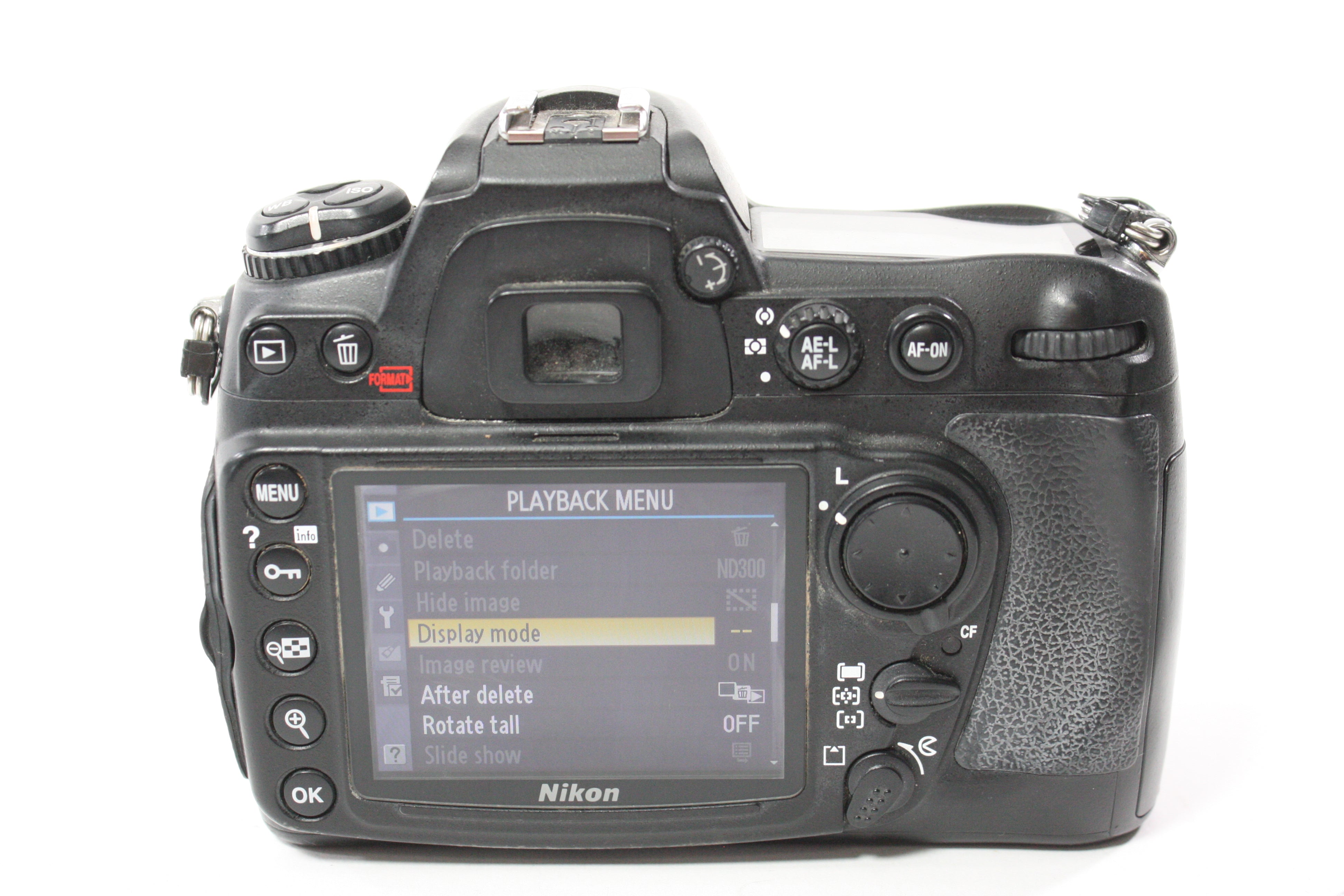 Nikon D300 DSLR Camera Body with Shutter Count 156,641