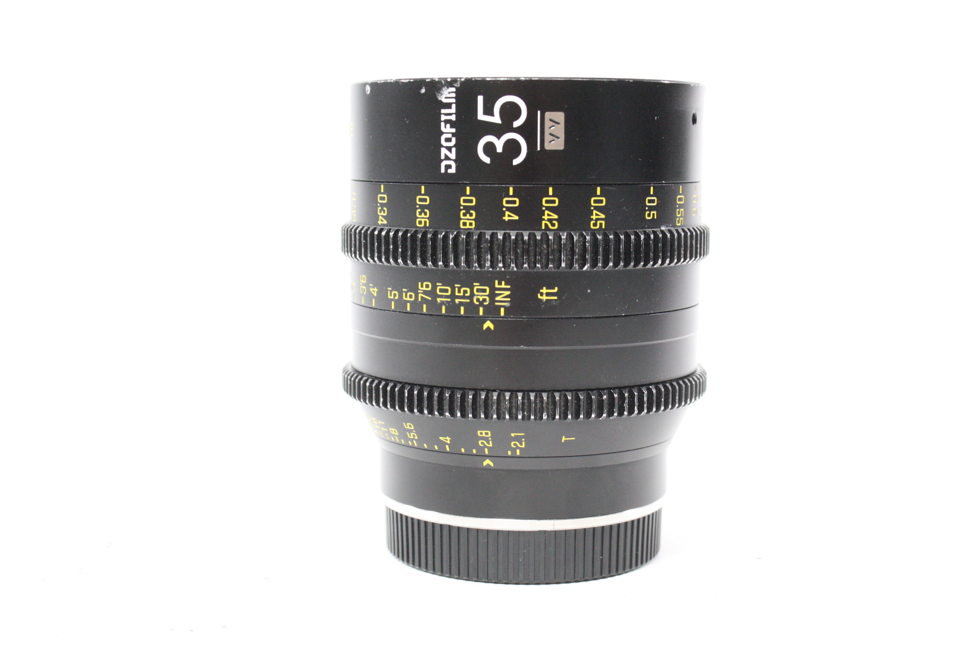 DZOFilm 35mm T/2.1 Vespid Prime Lens for Canon EF Mount AS-IS