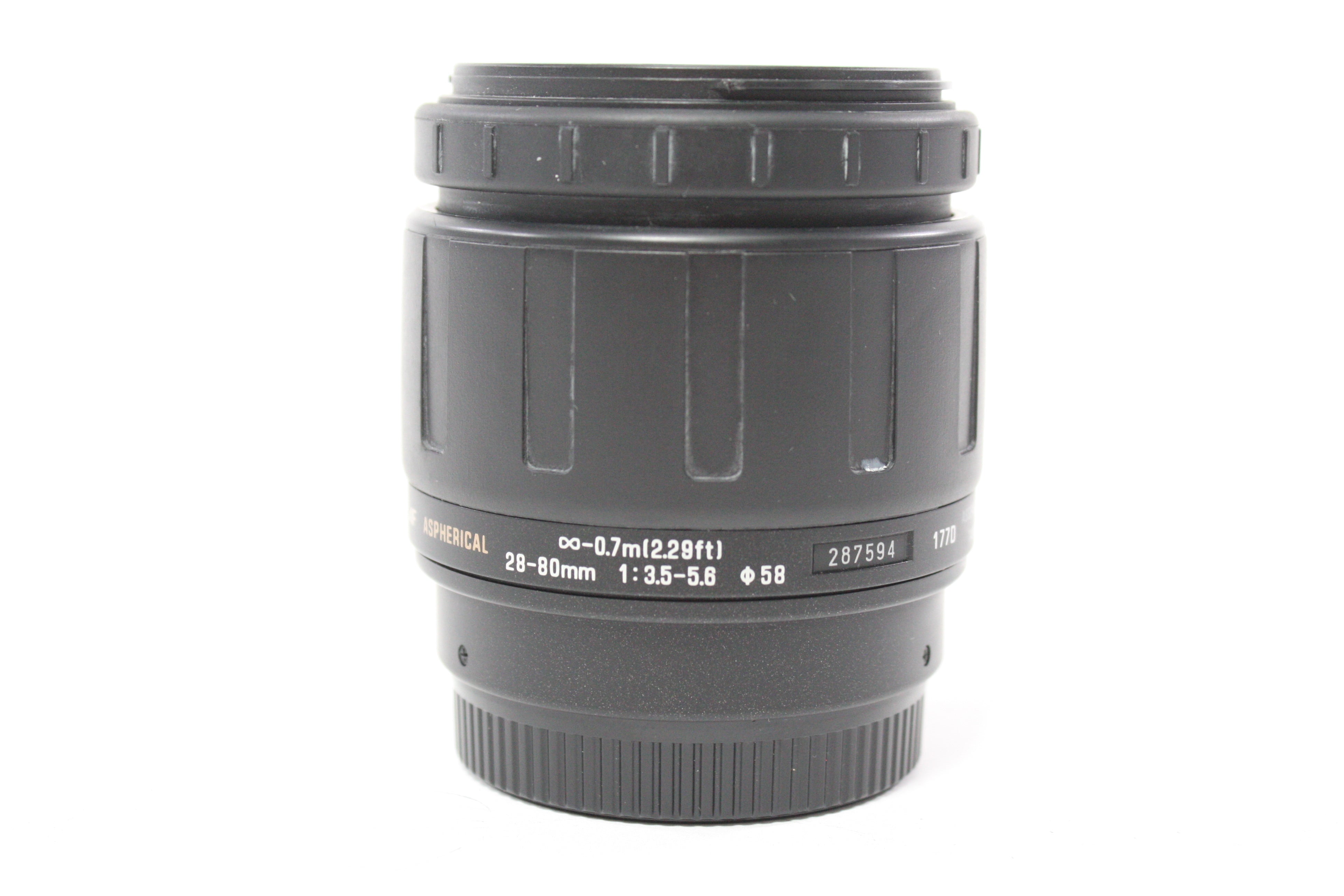 Tamron 28-80mm f/3.5-5.6 AF Aspherical Lens for Sony A Mount