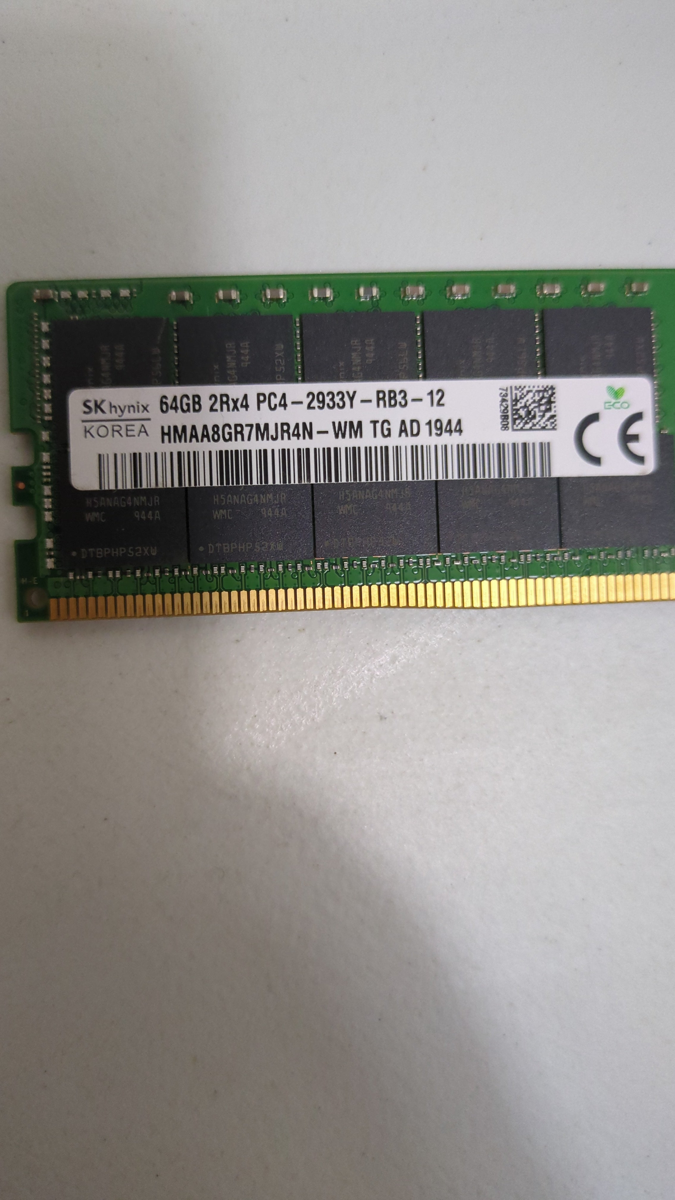HPE P03053-0A1 64GB DDR4 RDIMM - Label View | Alo Tech Solutions
