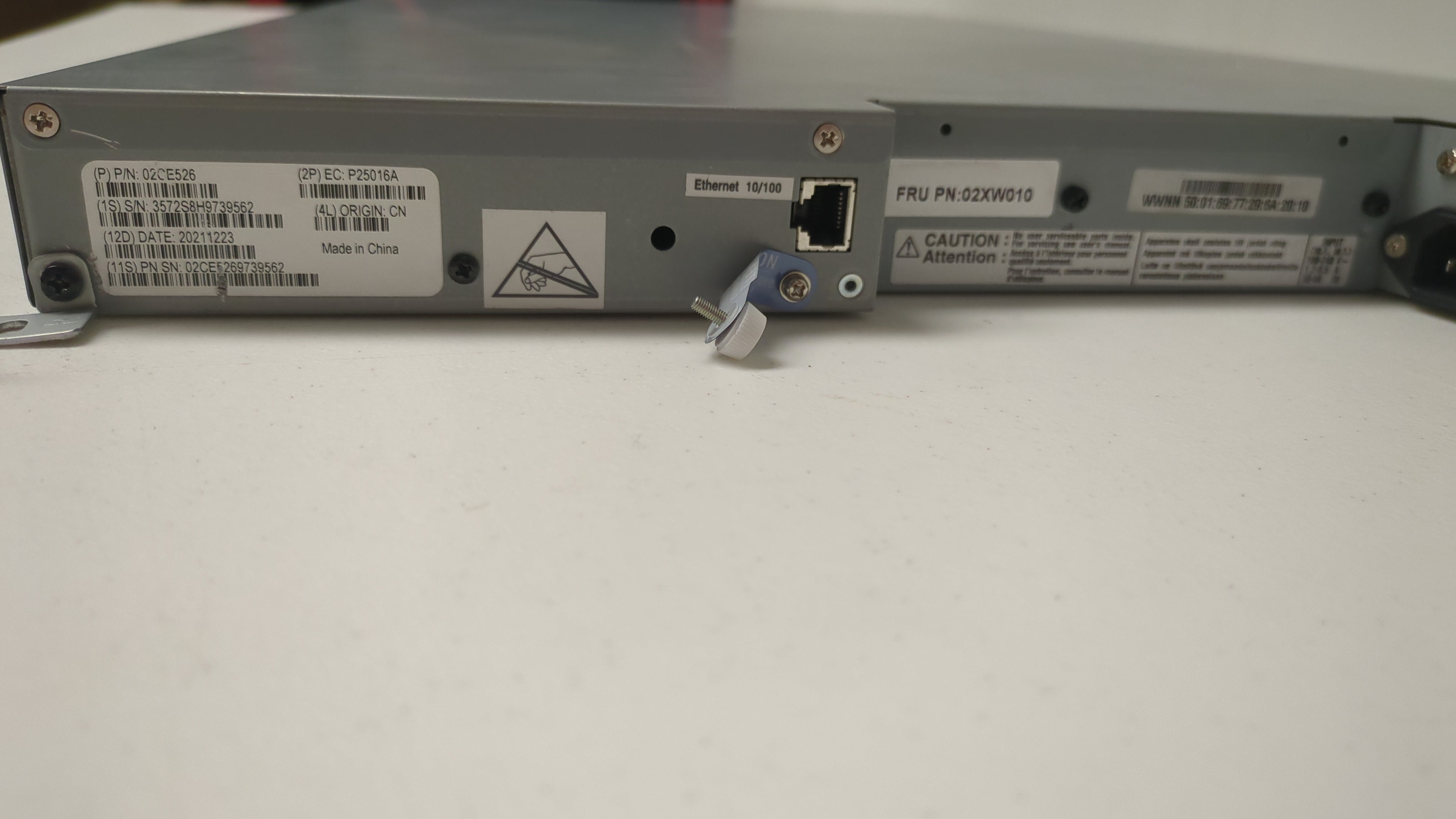 IBM 3572-S8H - TS2900 Tape Autoloader Ports View | Alo Tech Solutions
