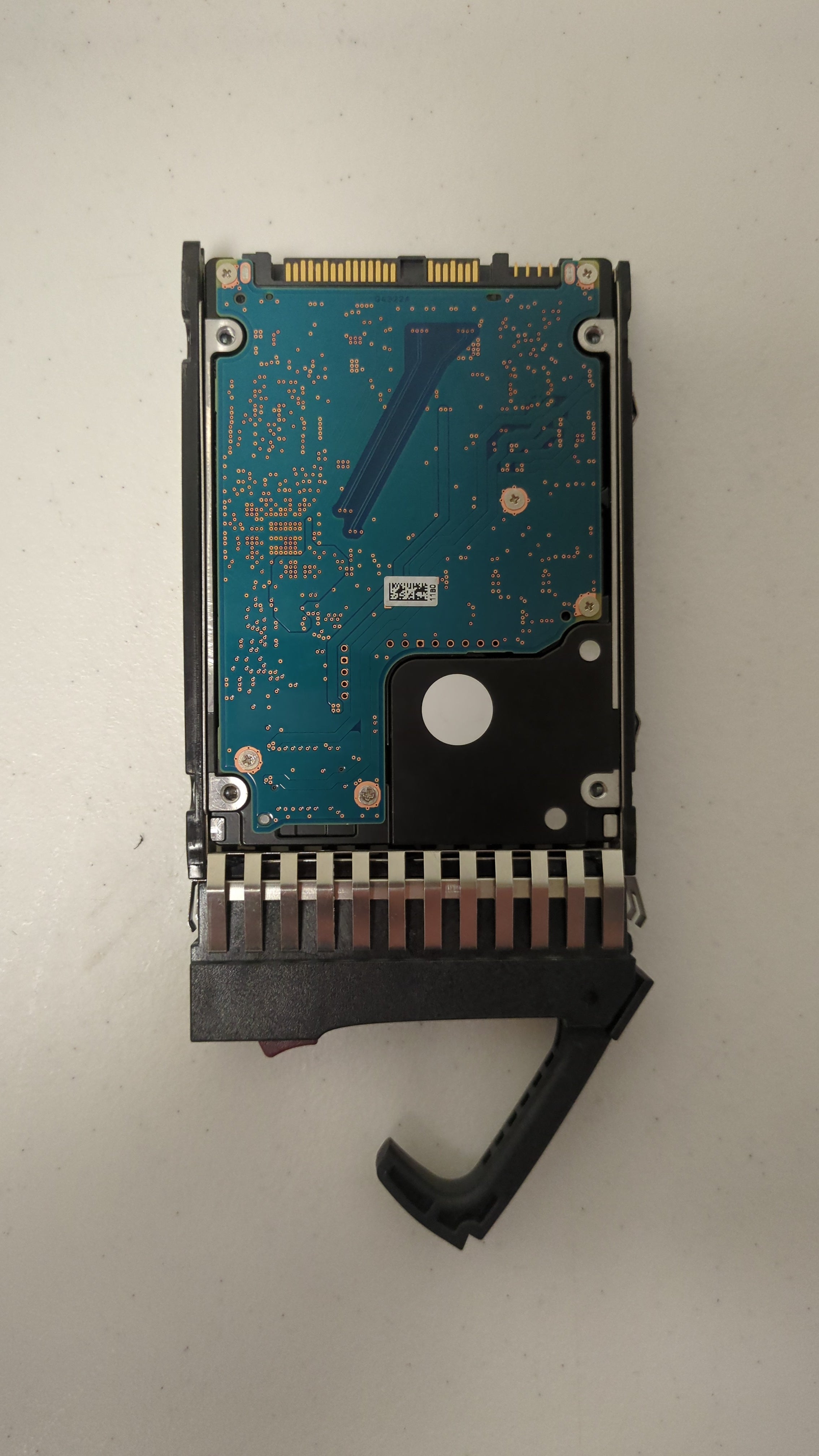 HPE HDEBL02CGA51 - 1.2TB 10K SAS HDD Label Detail | Alo Tech Solutions