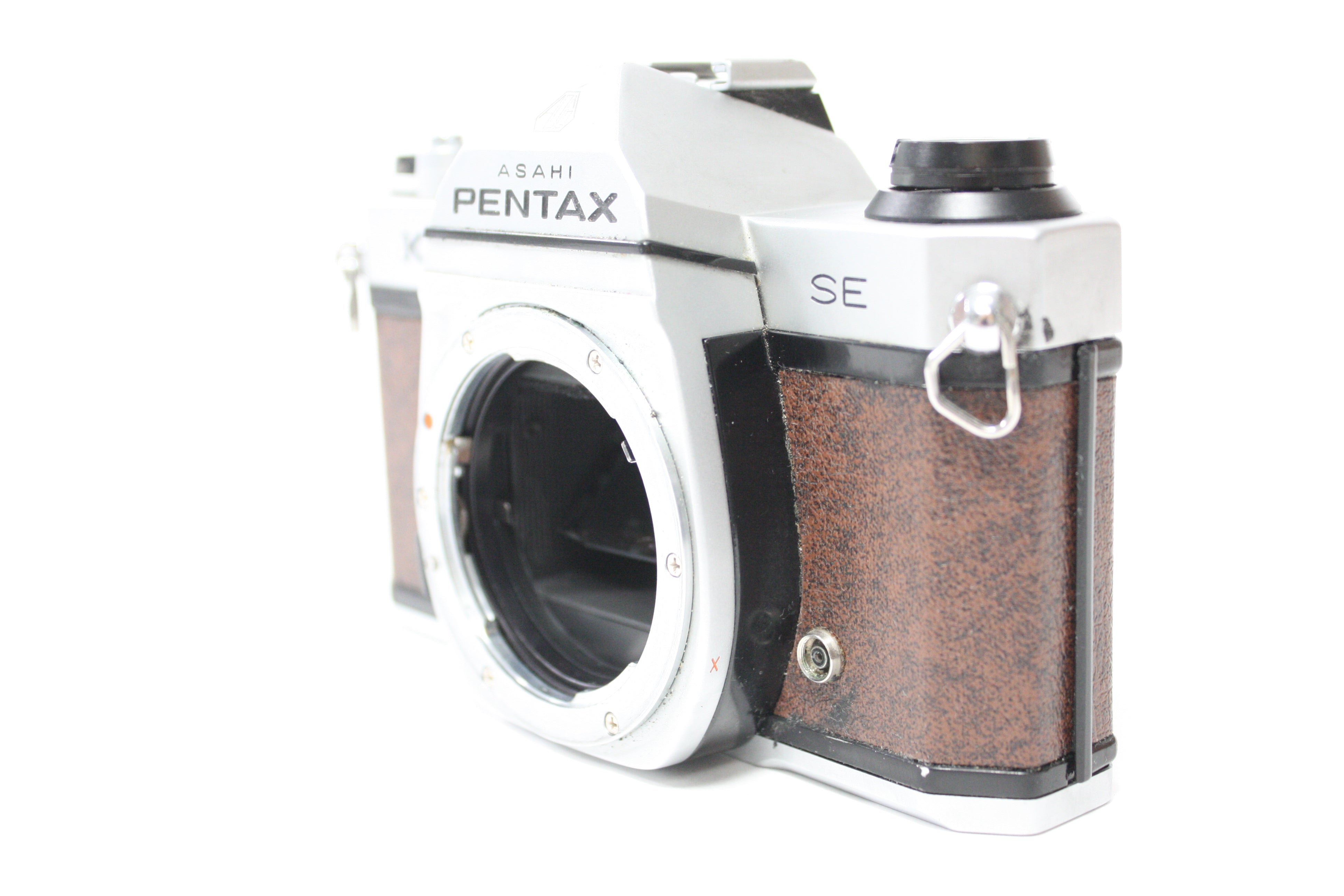Pentax K1000 SE Brown 35mm SLR Camera Body with 50mm f/2 SMC Pentax-M Lens