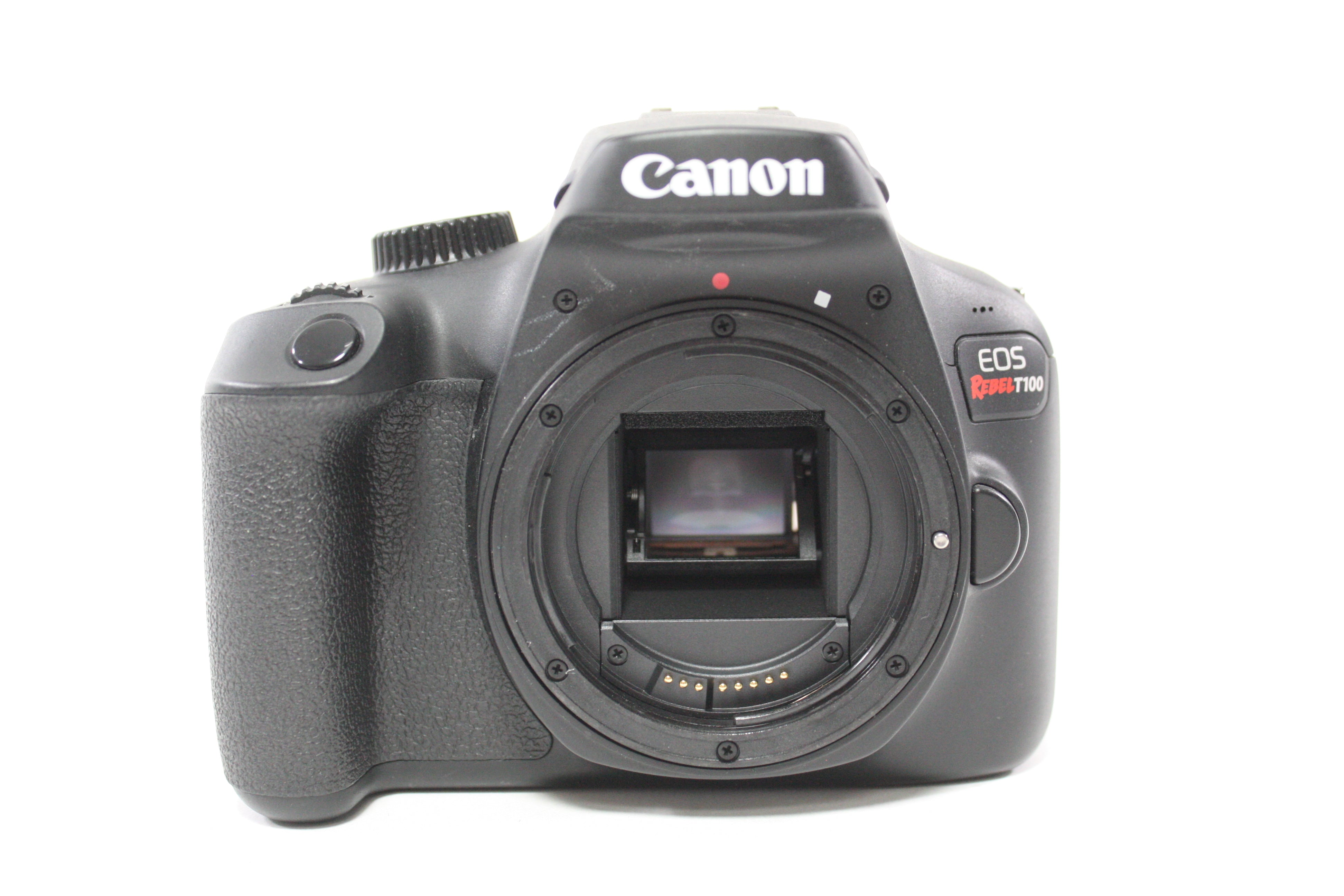 Canon Rebel T100 DSLR Camera with 18-55mm f/3.5-5.6 III Lens with Shutter Count 10,145