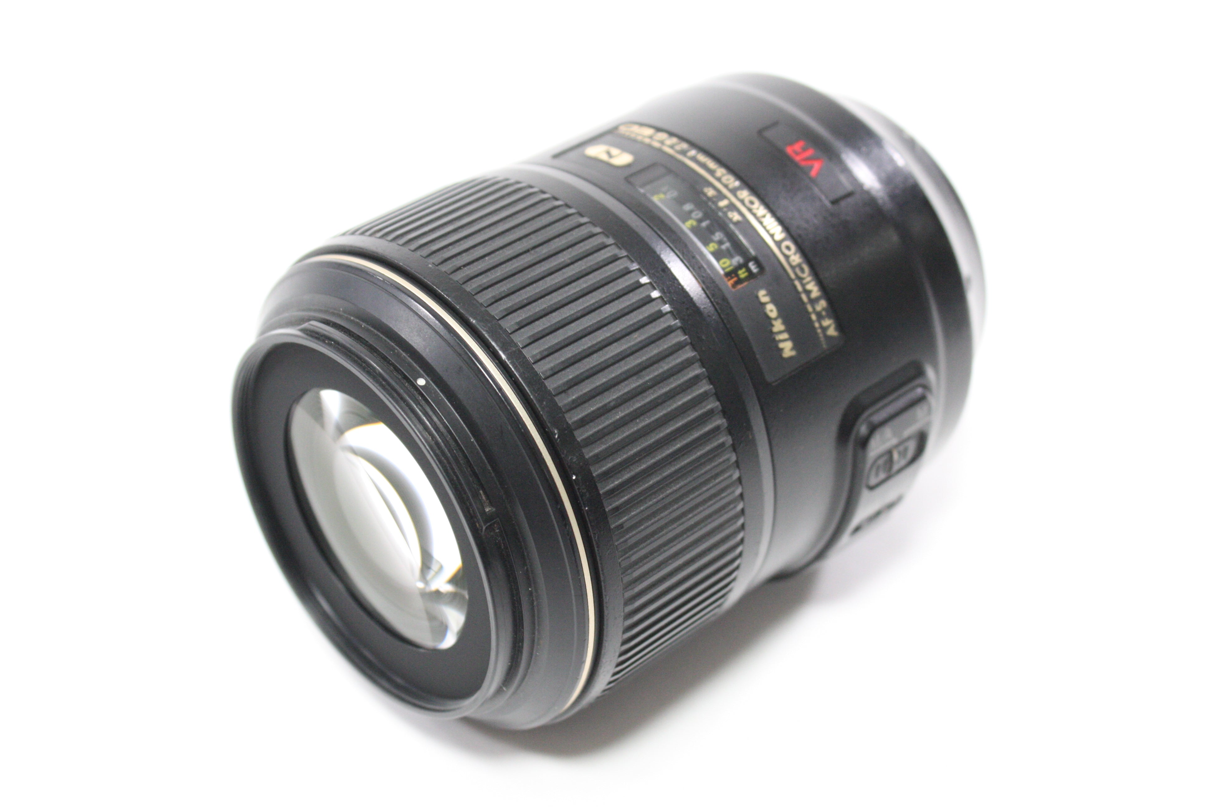 Nikon 105mm f/2.8 G ED VR AF-S Micro Nikkor Lens for F Mount