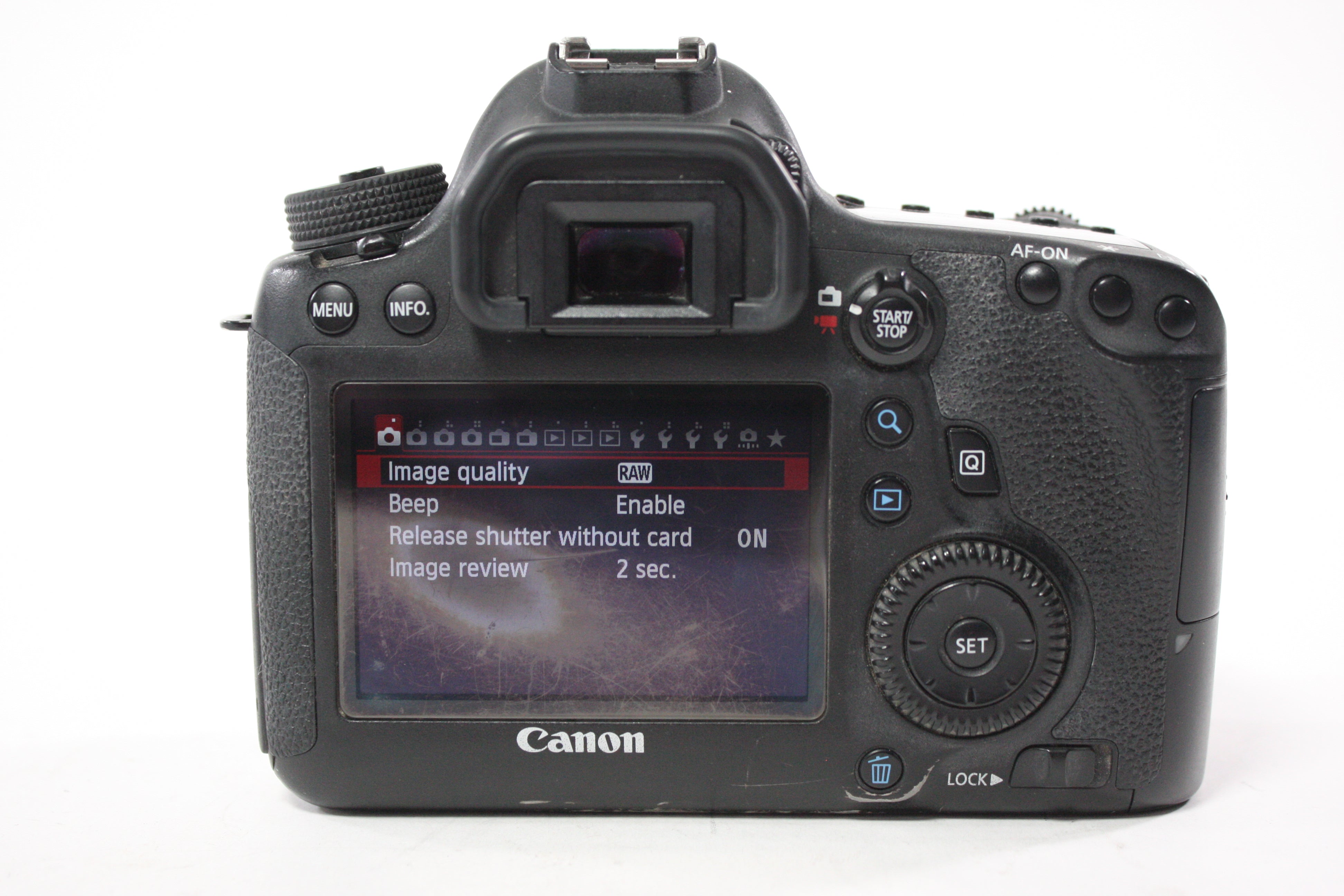 Canon EOS 6D DSLR Camera Body with Shutter Count 185,816
