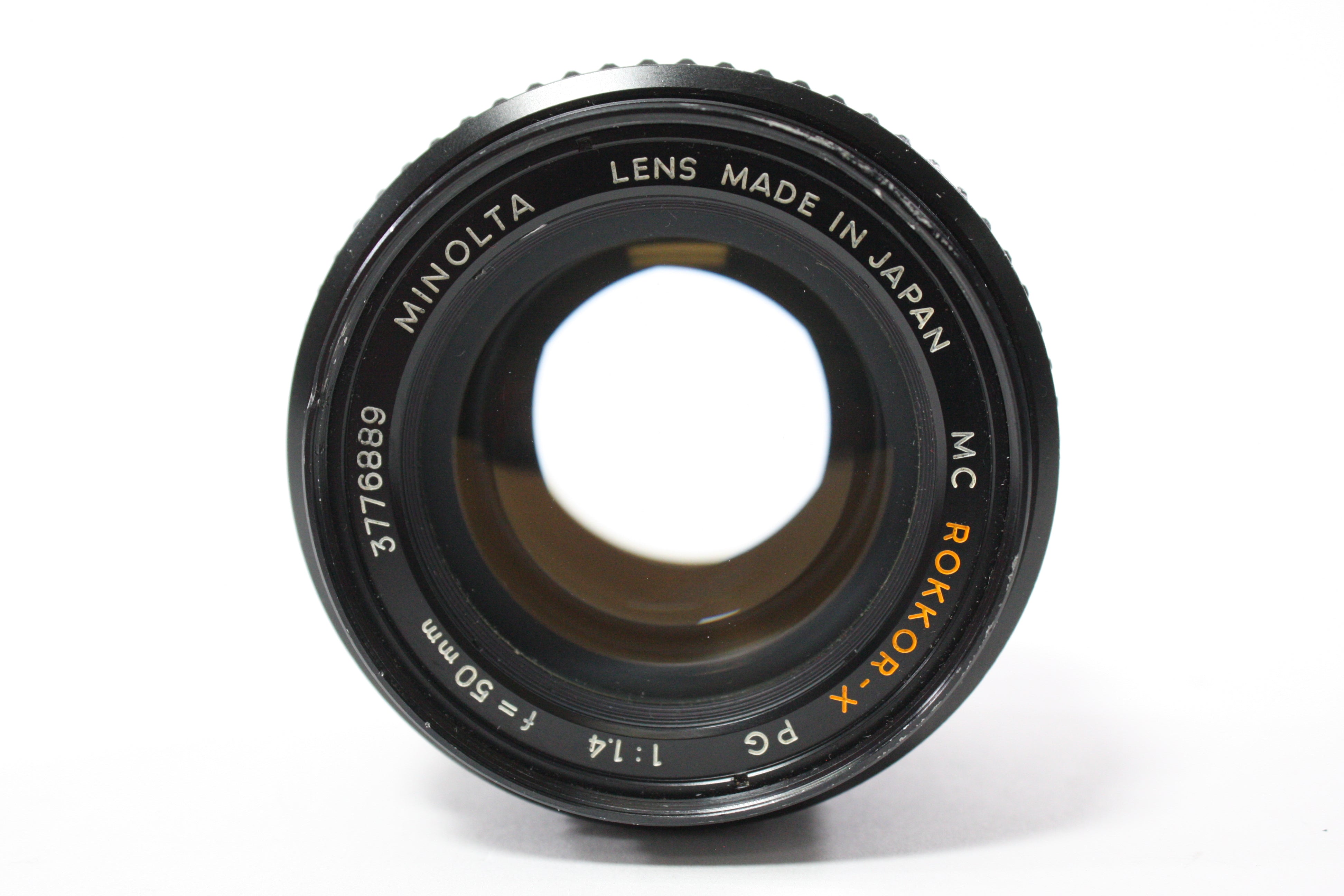 Minolta 50mm f/1.4 Rokkor-X Lens for MD Mount