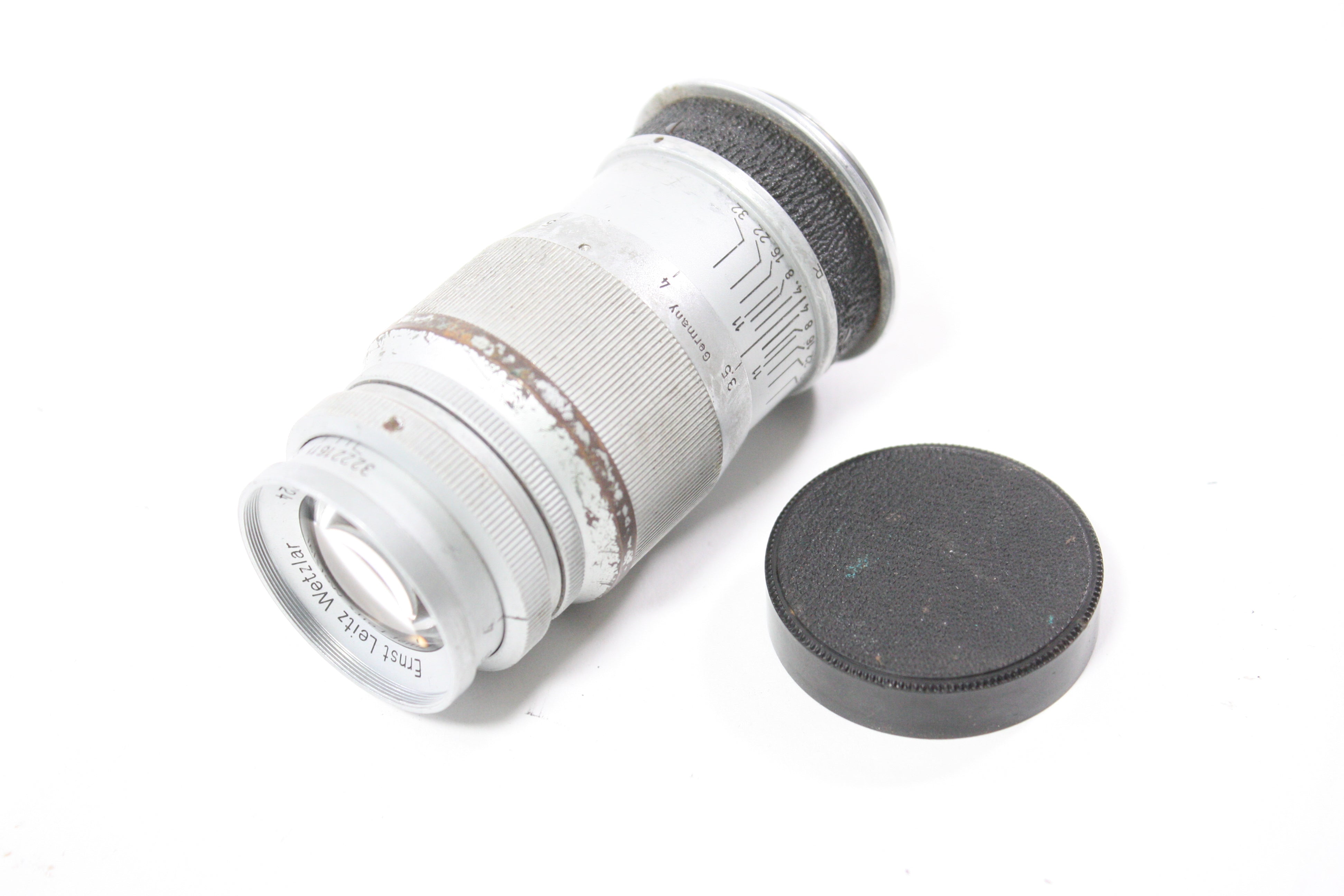 Leica Leitz Wetzlar 9cm f/4 Elmar Lens for LTM Mount AS-IS